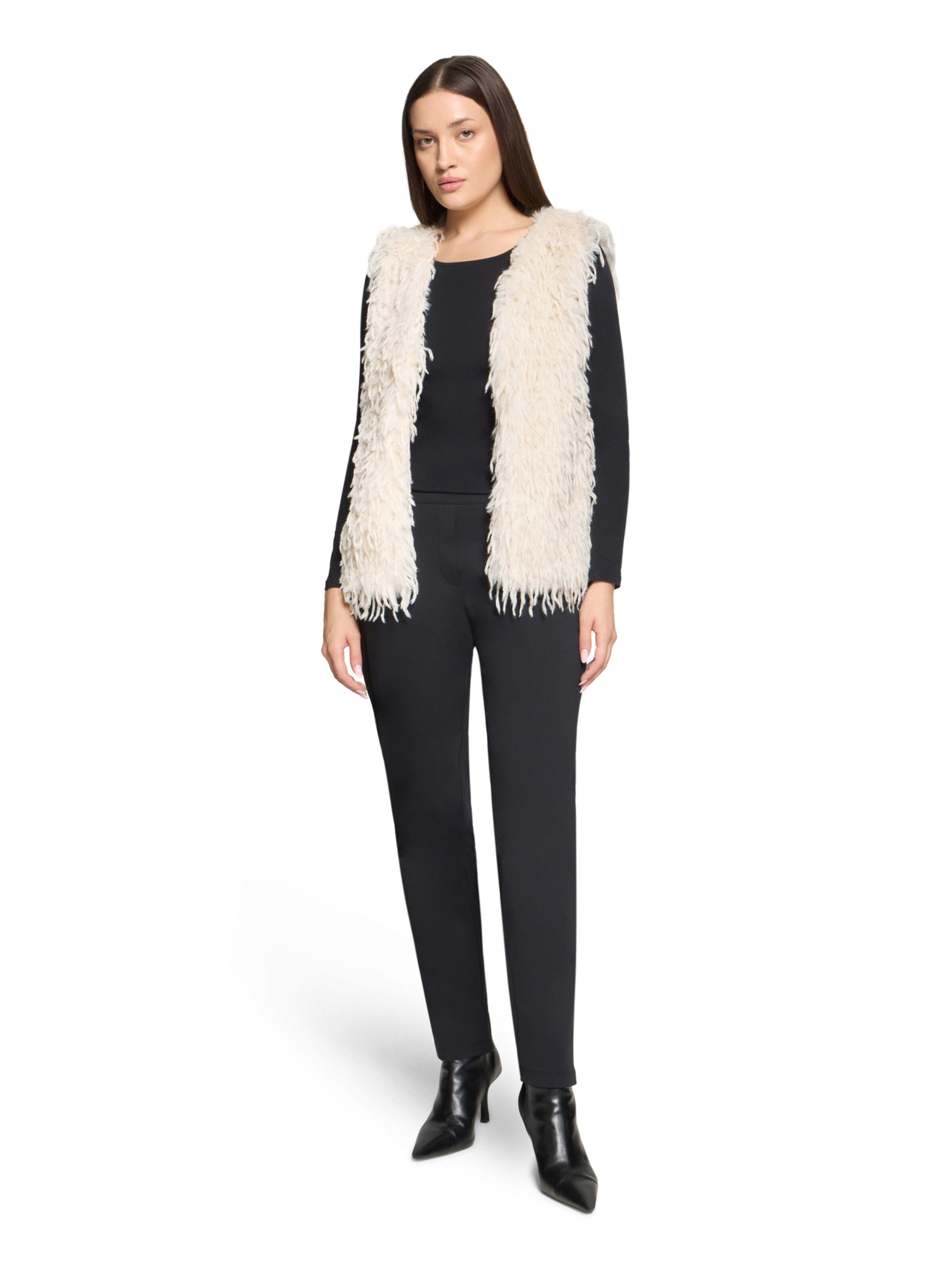 Betty & Co Vest in Beige