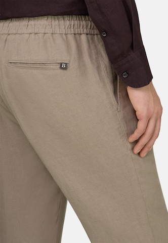 Effilé Pantalon à pince 'City' Boggi Milano en gris