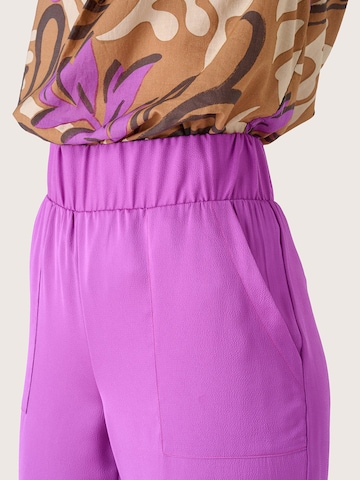 Camomilla Baggy Traditional pants in Purple