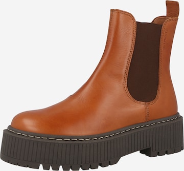 Ten Points Chelsea Boots 'Alina' in Braun: predná strana