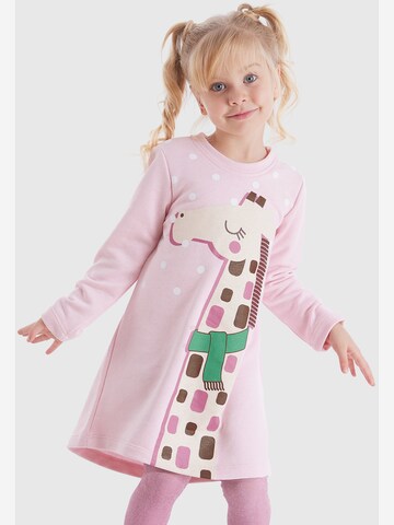 Denokids Jurk 'CFF-20K1-041' in Roze: voorkant