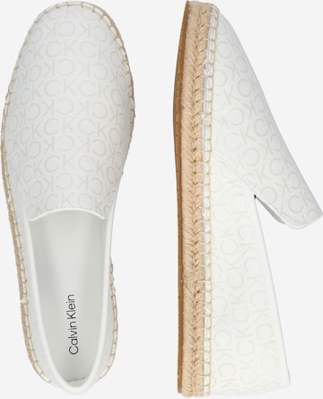 Calvin Klein Espadrillo värissä valkoinen