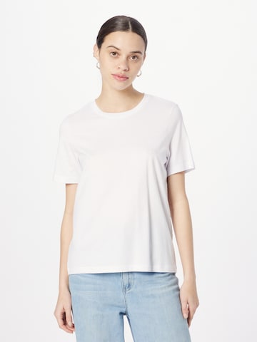 T-shirt VILA ROUGE en blanc : devant
