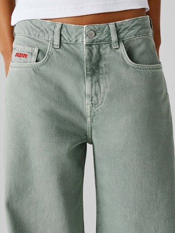 Red Bull Racing x Pepe Jeans Wide leg Jeans in Groen