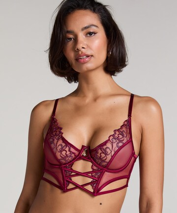 Hunkemöller Bustier BH 'Scarlett' i rød: forside