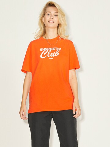 JJXX - Camiseta en naranja: frente