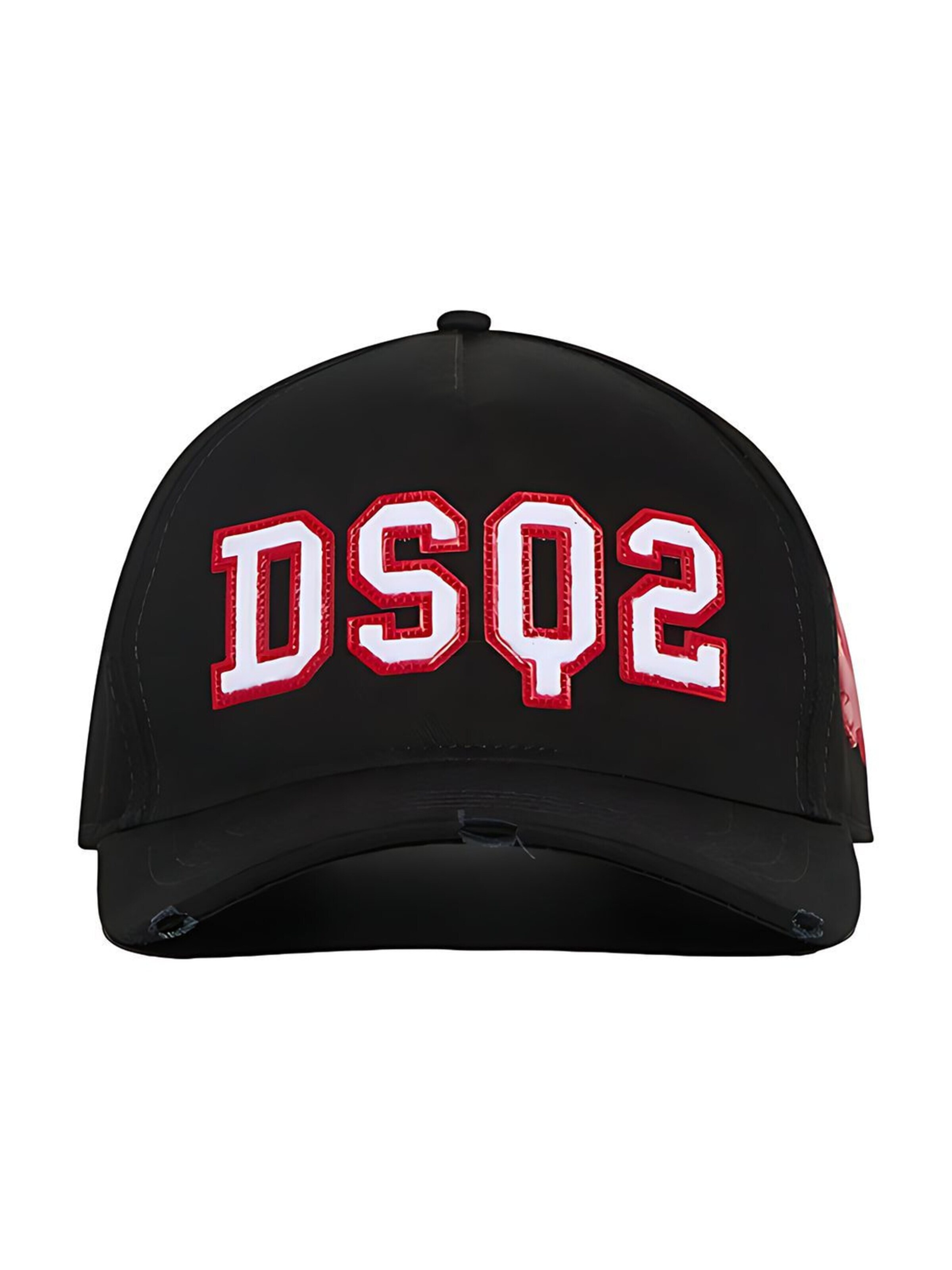 Casquette 'DSQ2 BASEBALL CAP' DSQUARED2 en noir : devant