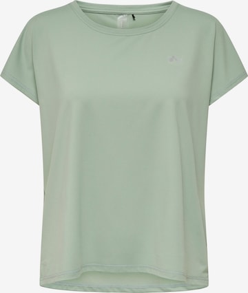 ONLY PLAY Λειτουργικό μπλουζάκι 'Aubree' σε πράσινο: μπροστά
