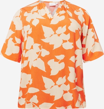 ONLY Carmakoma Blouse 'EMERSON' in Orange: front