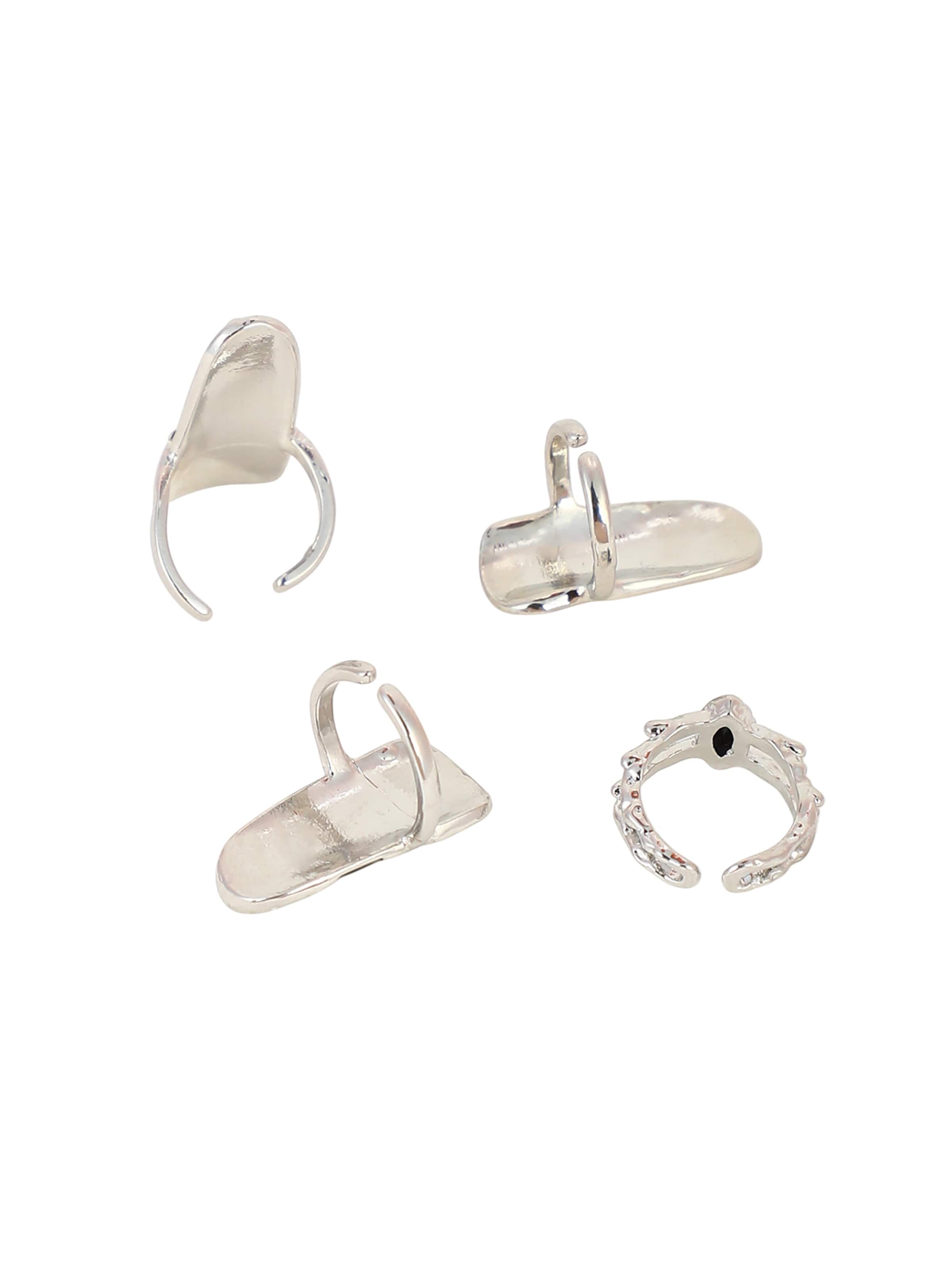 SOHI Кольцо 'Dharani' в Серебристый