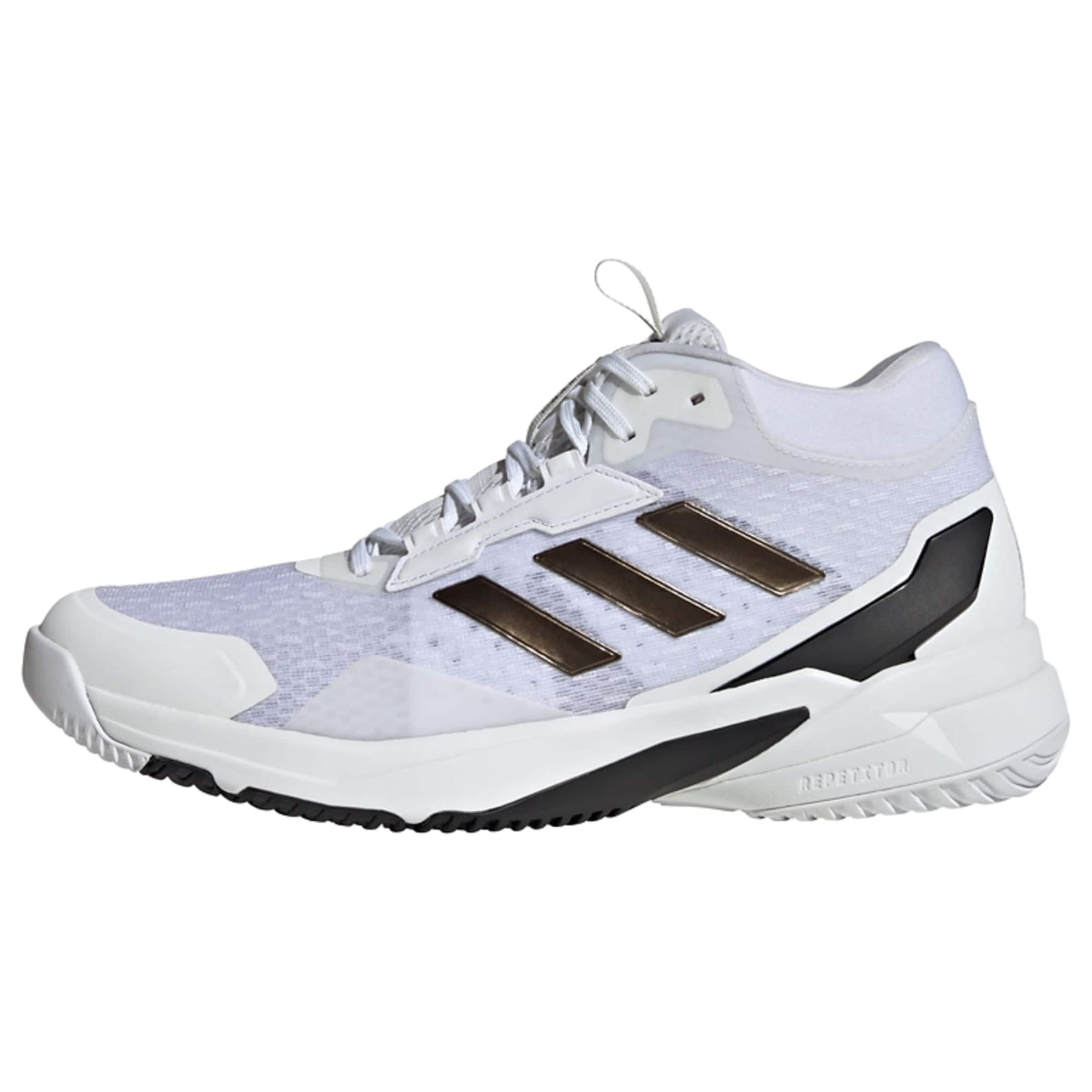 ADIDAS PERFORMANCE Sports shoe in White: front