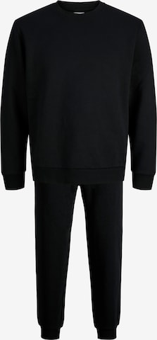 JACK & JONES Joggingdragt 'JJEBRADLEY' i sort: forside