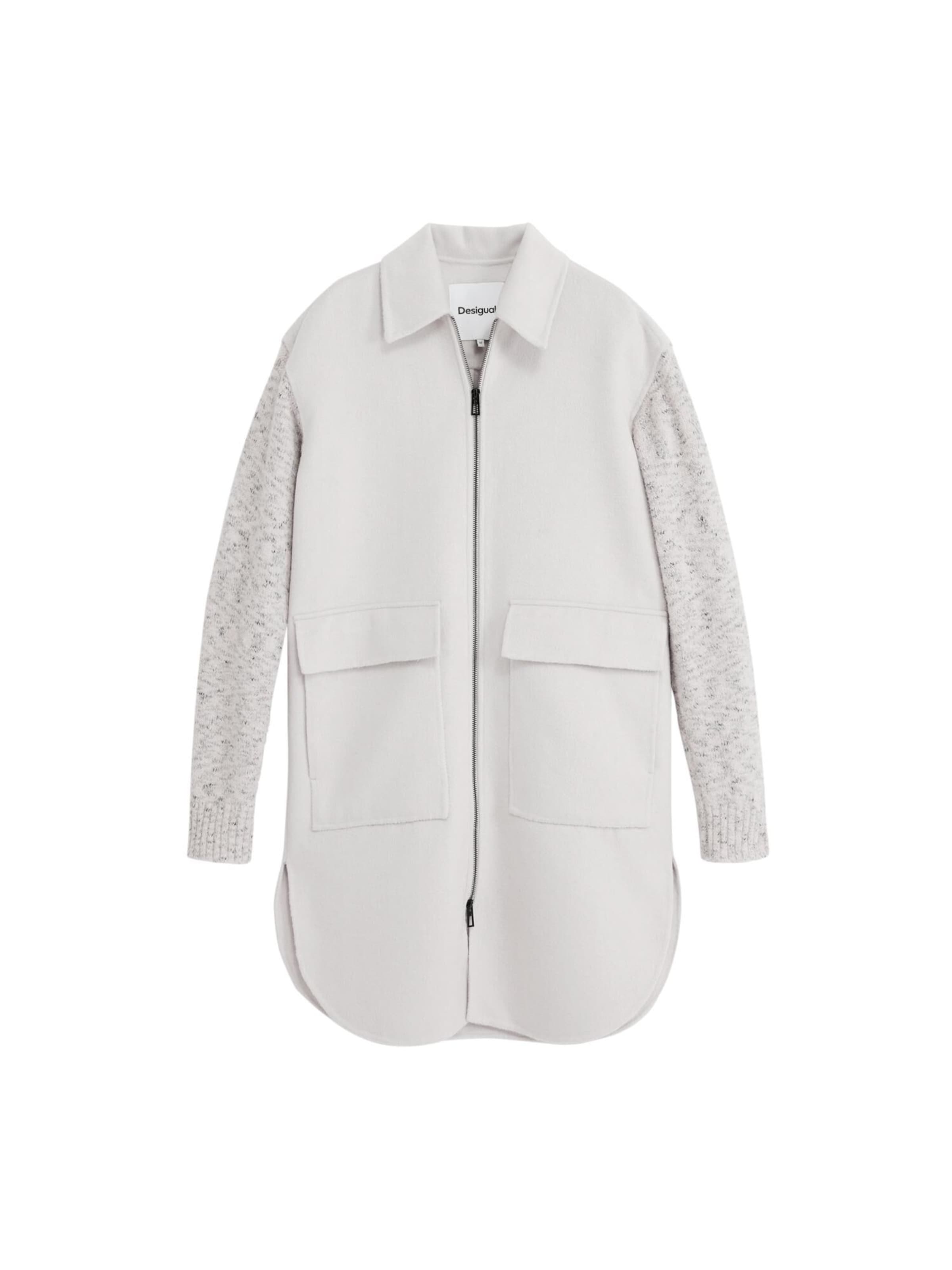 Desigual Övergångsrock i vit: framsida