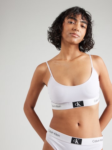 Bustier Soutien-gorge Calvin Klein Underwear en violet : devant