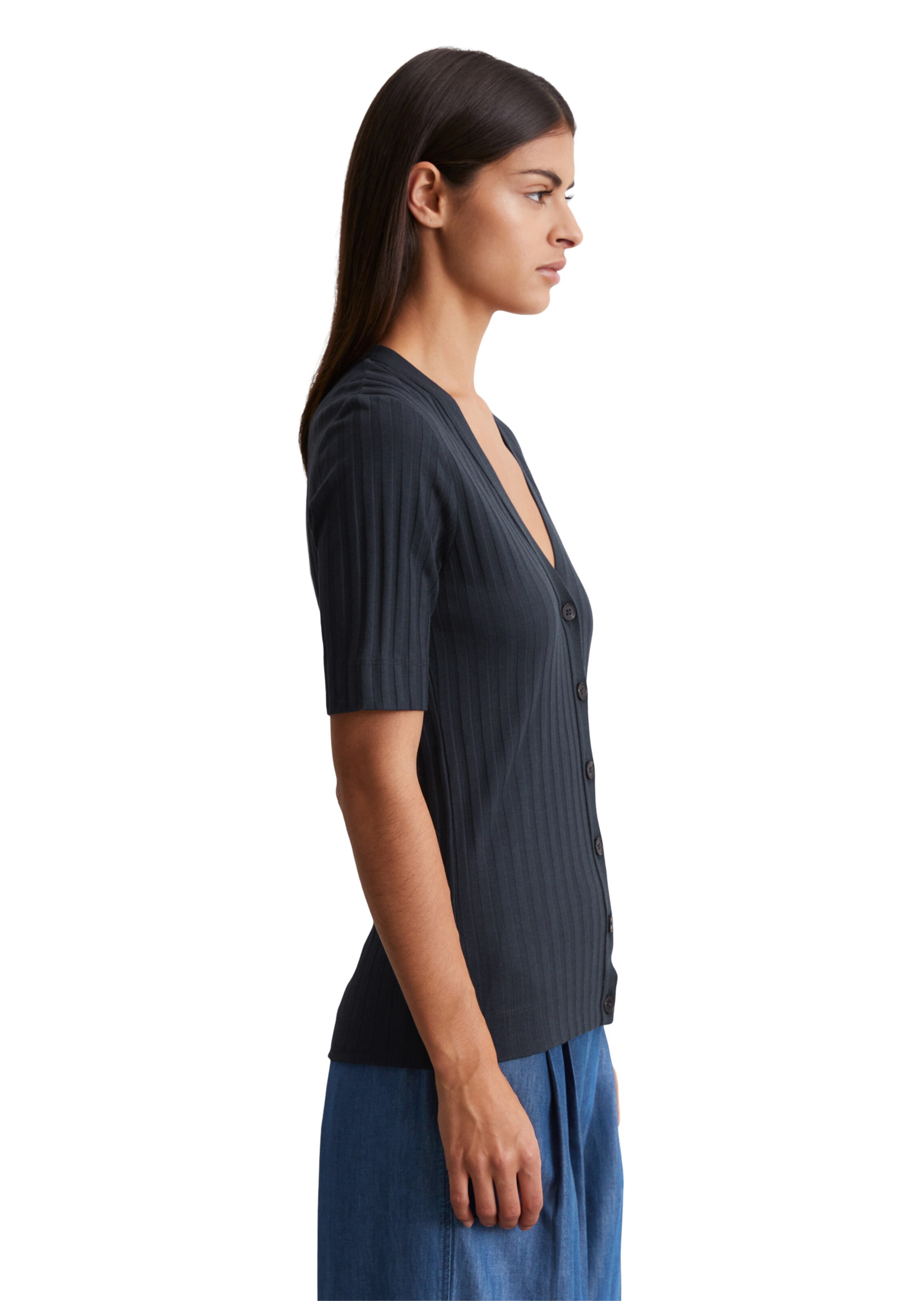 Marc O'Polo Strickjacke in Blau