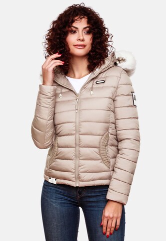 Veste d’hiver 'Nasriin' MARIKOO en beige : devant