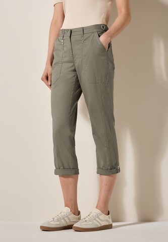 CECIL Regular Cargo Pants in Grey: front