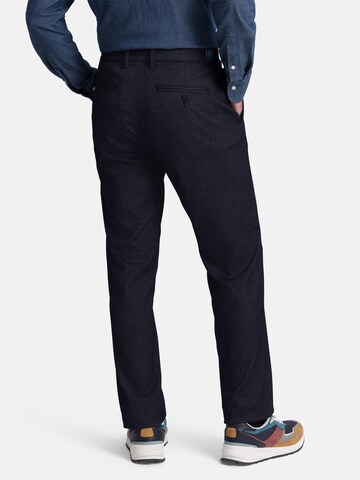 PIERRE CARDIN Regular Chinohose 'Lyon' in Blau
