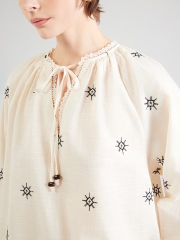 Chemisier 'ONLSkye' ONLY en blanc