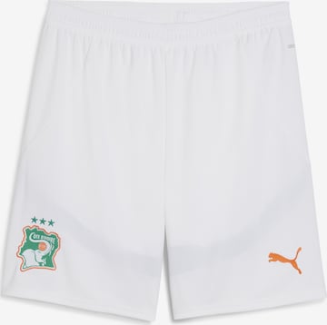 PUMA Regular Sporthose in Weiß: Vorderseite