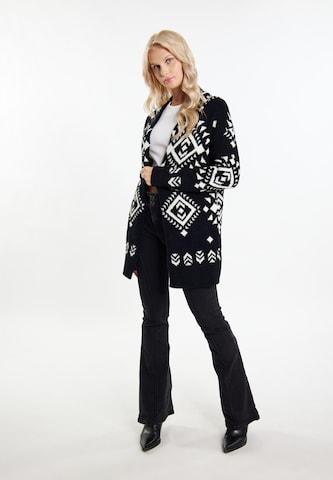 Cardigan 'Gaya' IZIA en noir