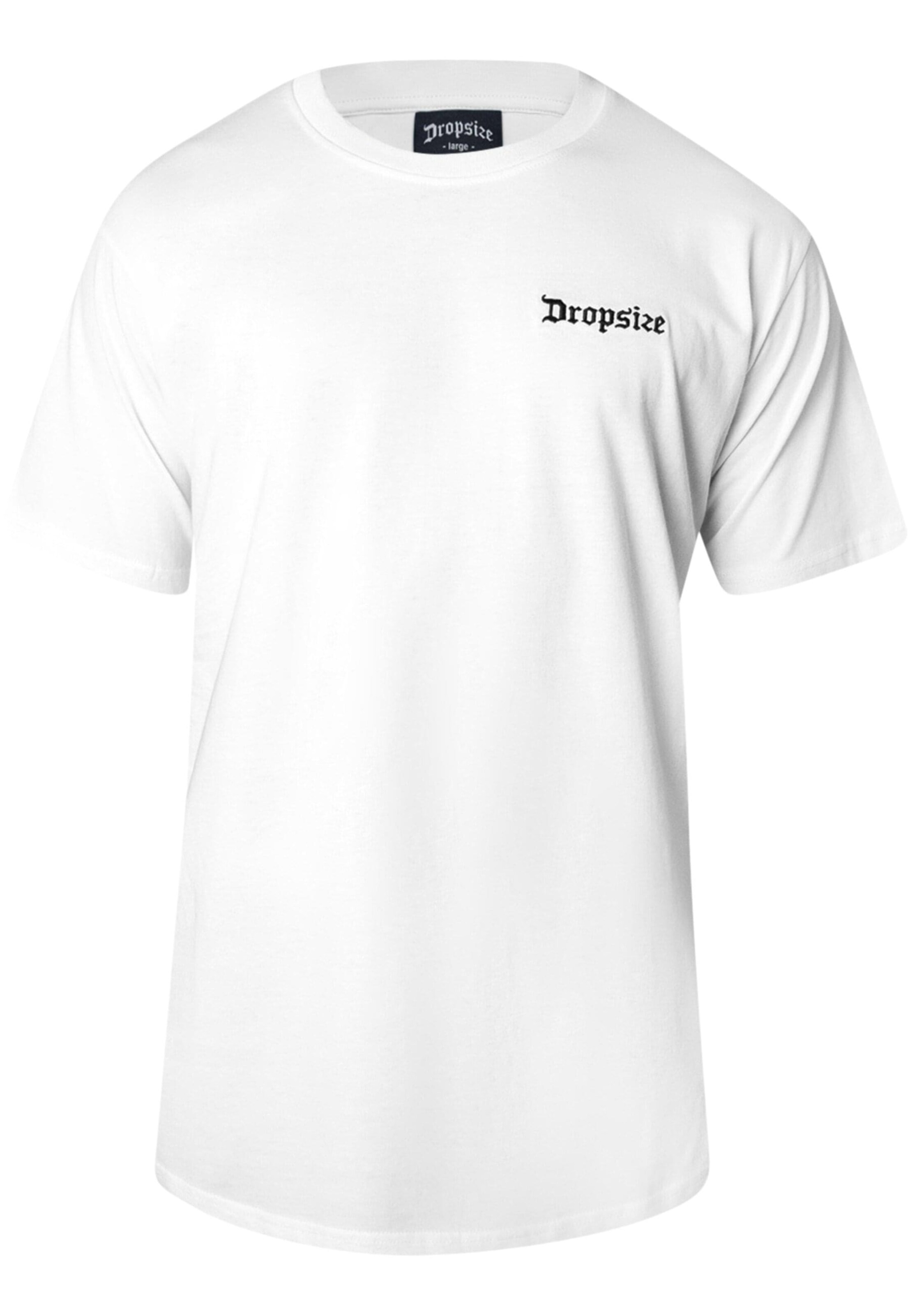 Dropsize - Camisa 'Embo' em branco: frente