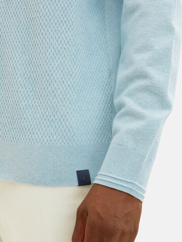 TOM TAILOR Sweater in Blue