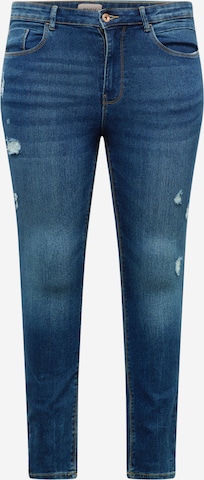 ONLY Curve Skinny Jeans 'DAISY' i blå: forside