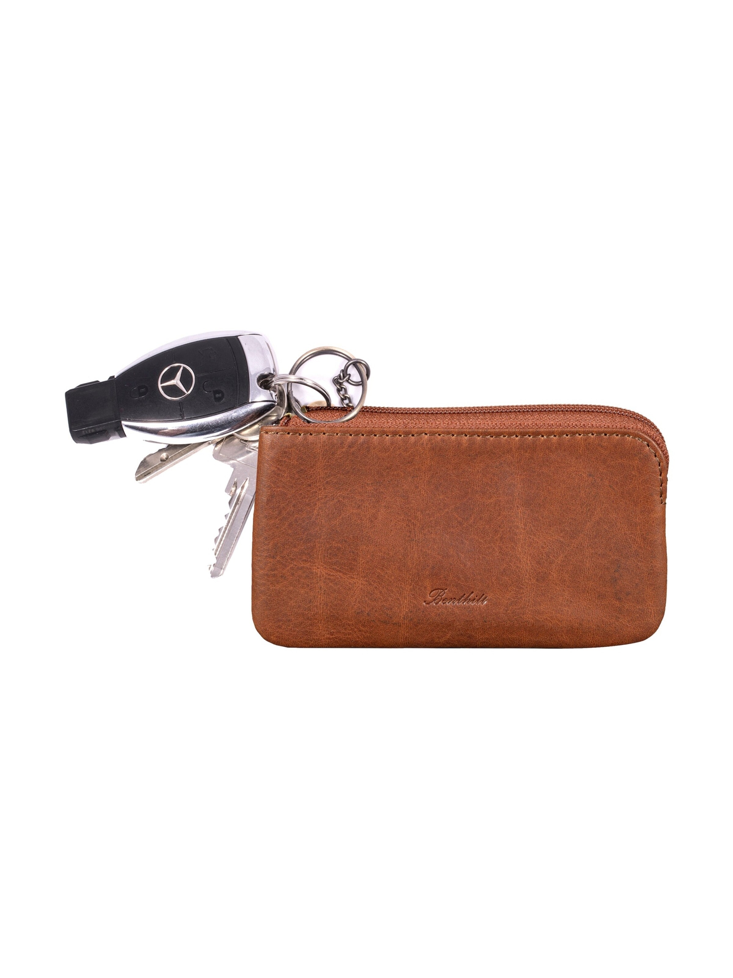 Benthill Key Ring in Brown