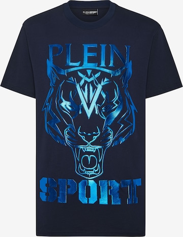 Plein Sport T-Shirt 'Tiger' in Blau: Vorderseite