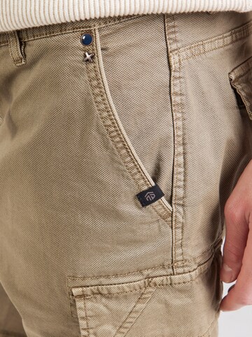 INDICODE JEANS Regular Cargobyxa 'Webs' i grön