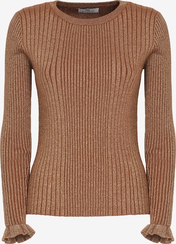 Influencer Sweater in Beige: front
