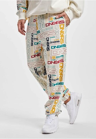 Dangerous DNGRS Tapered Pants 'Maze' in Mixed colors: front