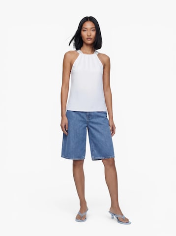 ONLY - Top 'ONLMETTE' em branco
