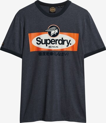 Superdry Shirt in Blauw: voorkant