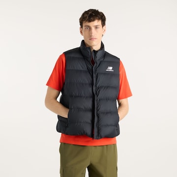 new balance - Colete 'Boston Puffer Vest' em preto: frente
