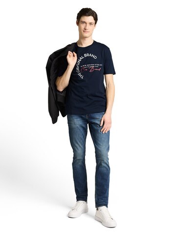 TOM TAILOR DENIM Shirt in Blue
