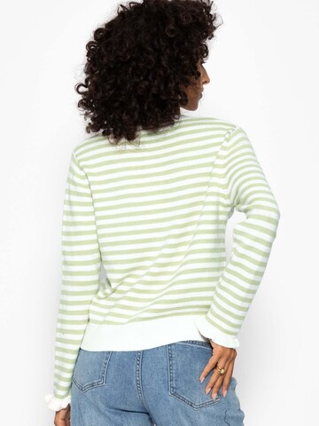 SASSYCLASSY Knit Cardigan in Green