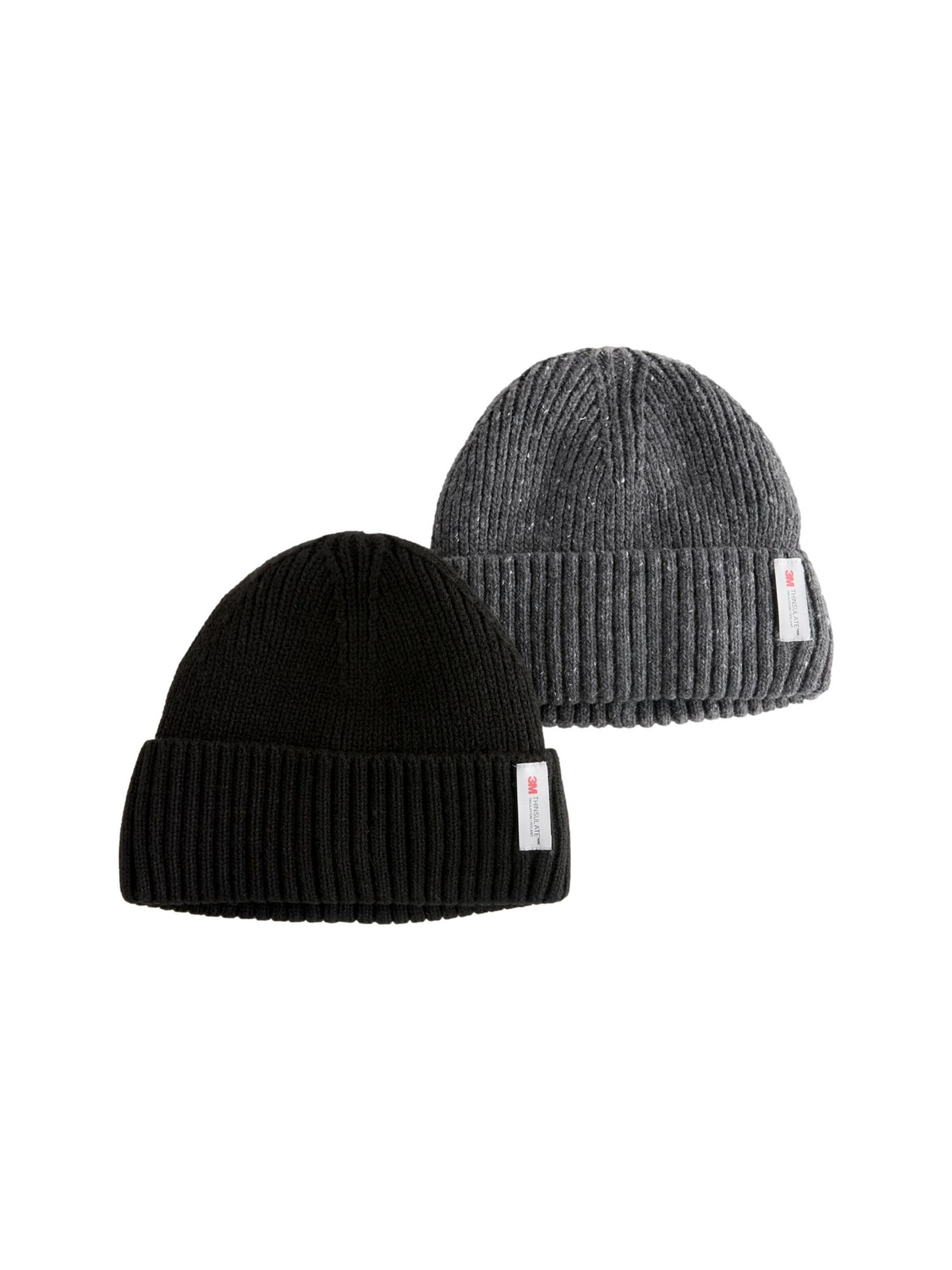 Next Mütze in grau / schwarz, Produktansicht