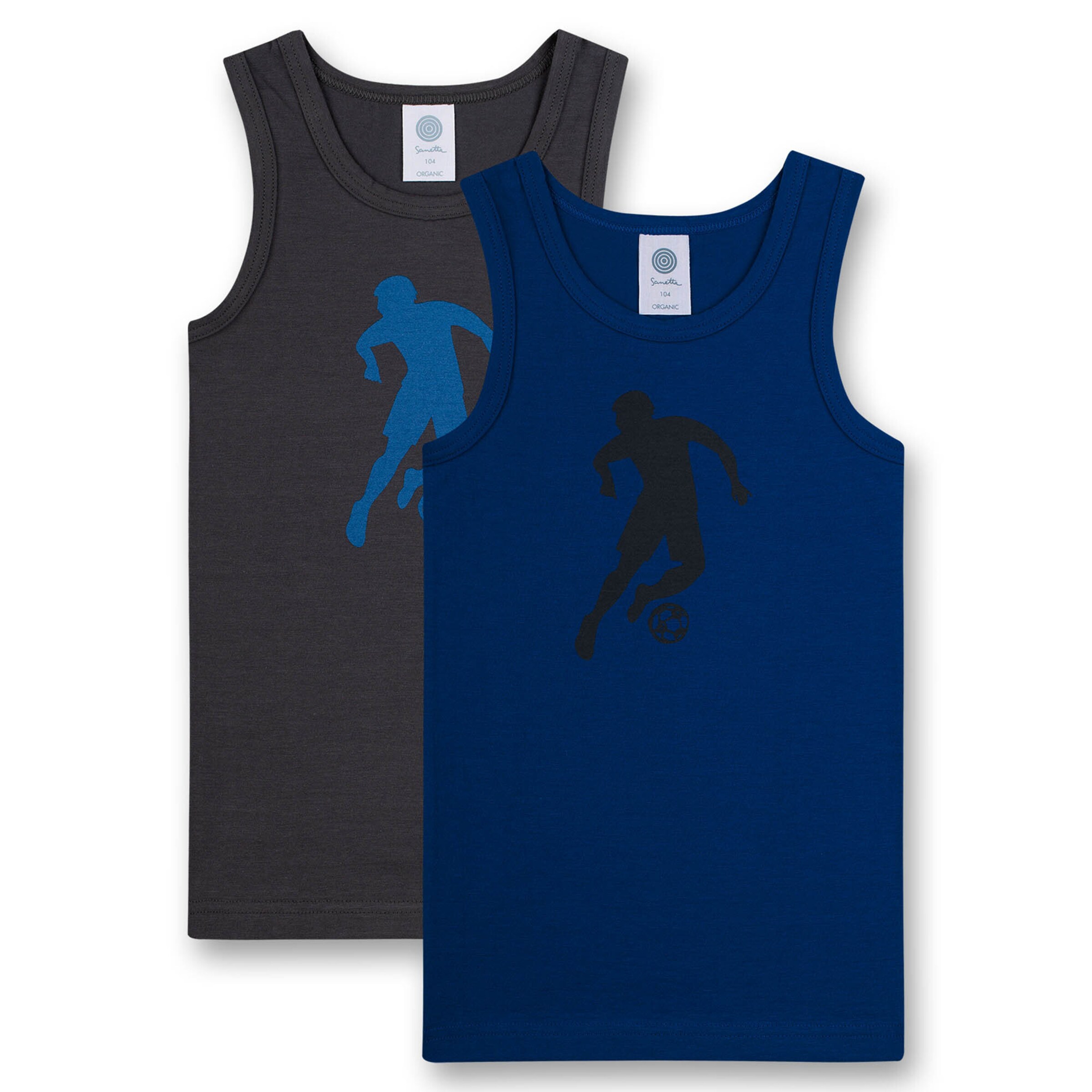 Sanetta Undershirt in Blue: front