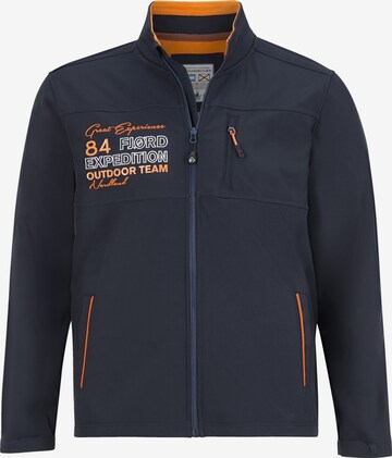 Jan Vanderstorm Performance Jacket 'Teemu' in Blue: front