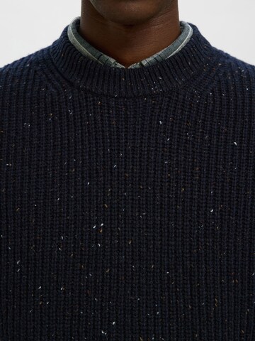 Gilet SELECTED en bleu