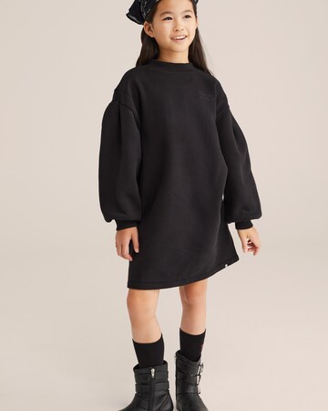 WE Fashion Kleid in Schwarz: Vorderseite