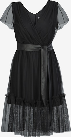 Karko Evening Dress 'ASIA ' in Black: front