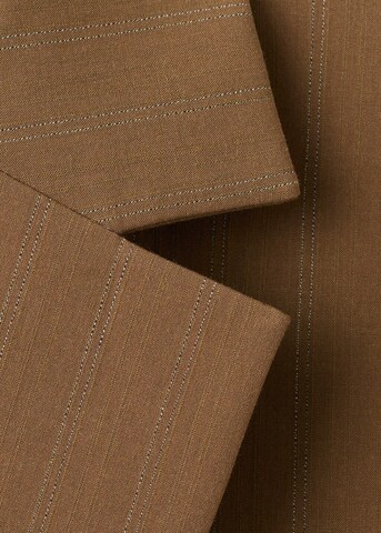 MANGO Blazer 'Systeck' in Brown