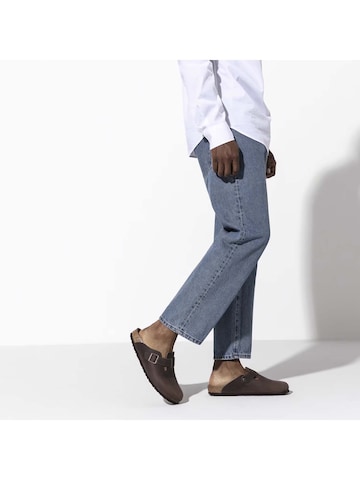 BIRKENSTOCK - Socas em castanho