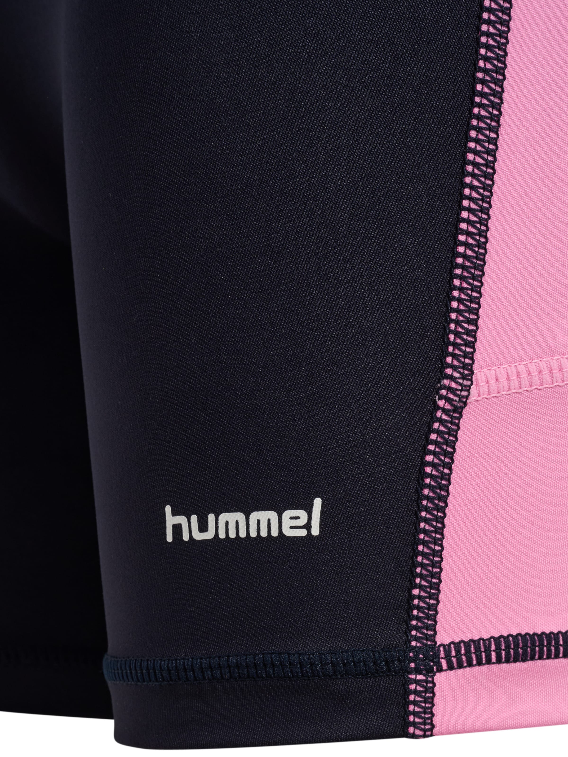 Hummel Slimfit Sportbroek in Zwart