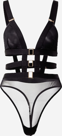 BluebellaBodi - crna boja: prednji dio