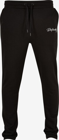 Regular Pantalon DEF en noir : devant