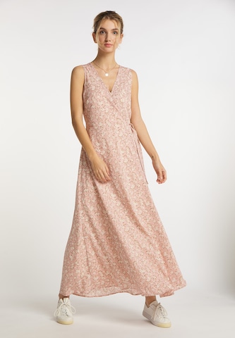 DreiMaster Vintage Платье в Ярко-розовый